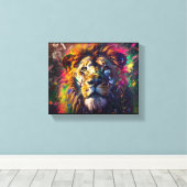 Druck auf Keilleinwand Canvas Afdruk (Insitu (Houten vloer))