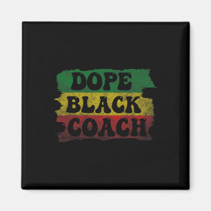 Drug Black Coach Afro-Amerikaanse zwarte geschiede Magneet