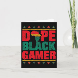 Drug Black Gamer Black Geschiedenis Maand Gaming v Kaart