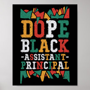 Drug Black Onmiddellijk Hoofd Afro-Amerikaanse Job Poster