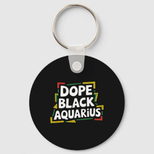 Drug Black Waterman Afro Amerikaanse Dierenriem Me Sleutelhanger