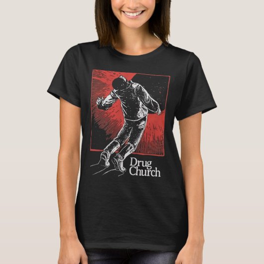 Drug Church Exploding Sun T-shirt (Voorkant)