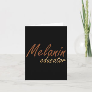 Drug Melanine Educator Zwarte Leraren Zwart Educat Kaart
