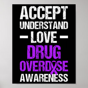 Drug Overdosis Bewustzijn Krijger Overlevende &#; Poster