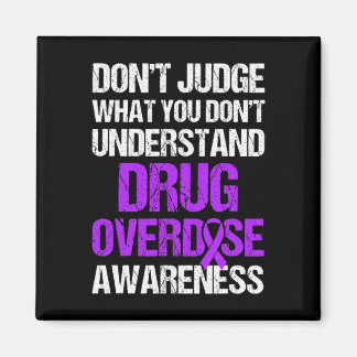 Drug Overdosis Bewustzijn Warrior Overlevende 4 Magneet