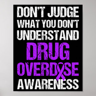 Drug Overdosis Bewustzijn Warrior Overlevende 4 Poster