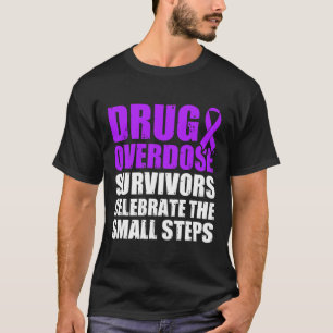 Drug Overdosis Bewustzijn Warrior Overlevende 53 T-shirt
