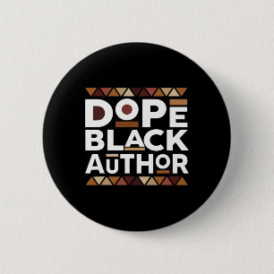Drug Zwarte Auteur Zwarte Geschiedenis Melanine Zw Ronde Button 5,7 Cm