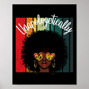 Drugs Afro-Amerikaanse Empowered Black Women Poster