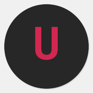 DRUGS OP DE EU-LIJST RONDE STICKER