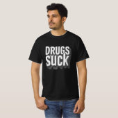Drugs zuigen t-shirt (Voorkant volledig)