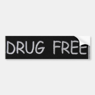 DRUGVRIJ BUMPERSTICKER