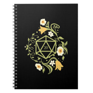 Druid D20 Planten en bloemen tablet RPG Notitieboek