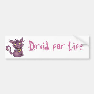Druid for Life Bumpersticker