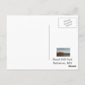 Druid Hill Park Briefkaart (Achterkant)