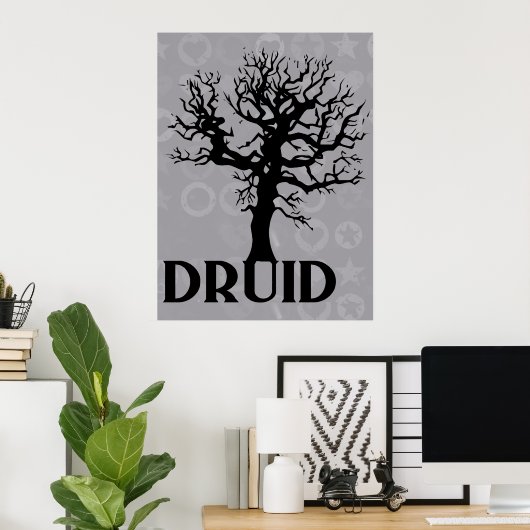 Druid Poster (Thuiskantoor)