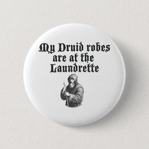 Druid Robes Ronde Button 5,7 Cm