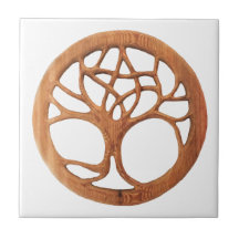 Druid Tree met verborgen Keltische pentakel