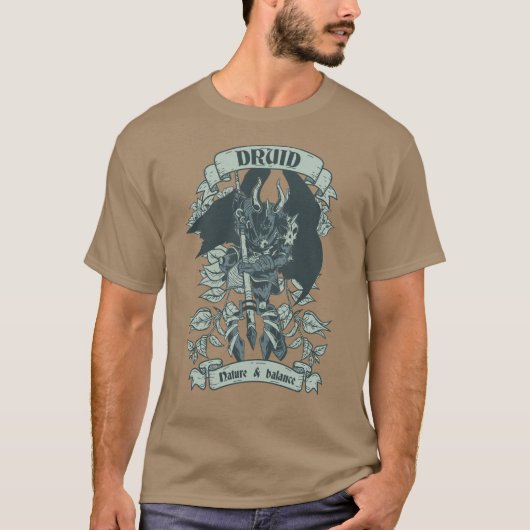 Druid Warrior T-shirt (Voorkant)