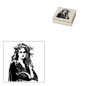 Druïden houten stempel (Gestempeld)