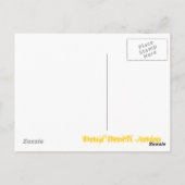 Druif Beach Aruba Briefkaart (Achterkant)