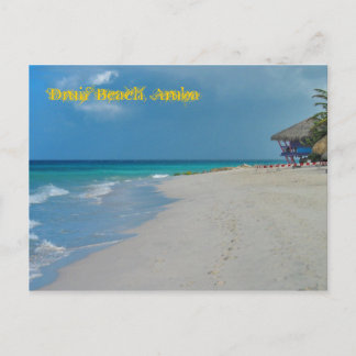 Druif Beach Aruba Briefkaart