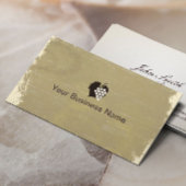 druif Logo verouderd papier textuur wijnmakerij Visitekaartje