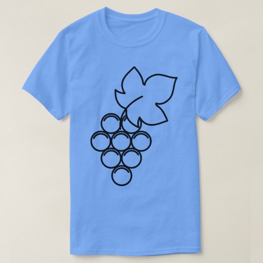 Druiven 1 t-shirt (Design voorkant)