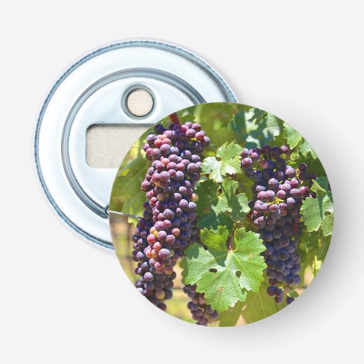 druiven button flesopener (Voorkant)