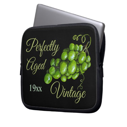 Druiven Electronics Bag Laptop Sleeve (Voorkant Links)