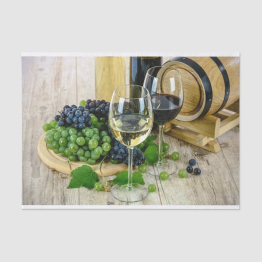 druiven- en wijntissuepapier tissuepapier (Voorkant)