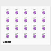 Druiven, gewoon Grape Sour Grape Pun Sticker (Vel)