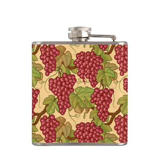 druiven heupfles (Achterkant)