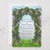 Druiven, Honeysuckles & Hummingbird Kaart (Voorkant)