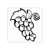 druiven illustratie art stempel (Afrduk)