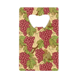 druiven kredietkaart flessenopener