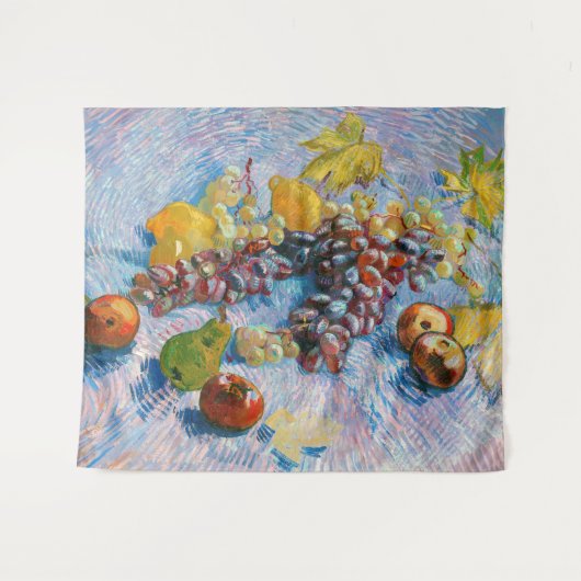 druiven, lemonen, peren en appelen, Van Gogh Wandkleed (Voorkant (horizontaal))