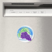 Druiven op een Bord Magneet (Insitu (Vaatwasser))