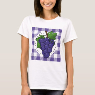 Druiven op White Violet Pset T-shirt
