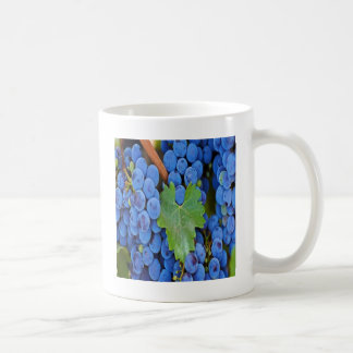 Druiven op wijn koffiemok