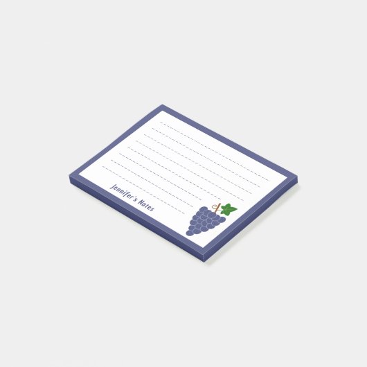 druiven post-it® notes (Schuin)