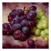 Druiven rood en groen perfect poster (Voorkant)