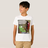 Druiven Scheiden Grappig T-shirt (Voorkant volledig)