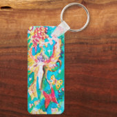 DRUIVEN SPROOKJE Fantasy Waterverf Sleutelhanger (Achterkant)