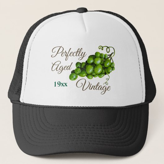 Druiven Trucker Hat Pet (Voorkant)
