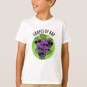 druiven van Rap Funny Fruit Pun T-shirt (Voorkant)