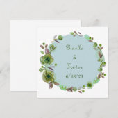 Druiven voor wijnbloemen Persoonlijk Rood Wit Kaart (Voorkant / Achterkant)