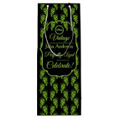 Druiven Wijn Gift Bag Cadeautas (Achterkant)