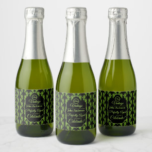 Druiven Wijnfles Drink Label Sparkling Wijnetiket