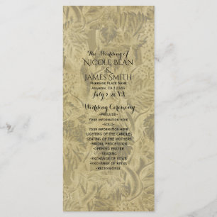 Druiven Wijngaard Elegant Huwelijksprogramma Evene Programma